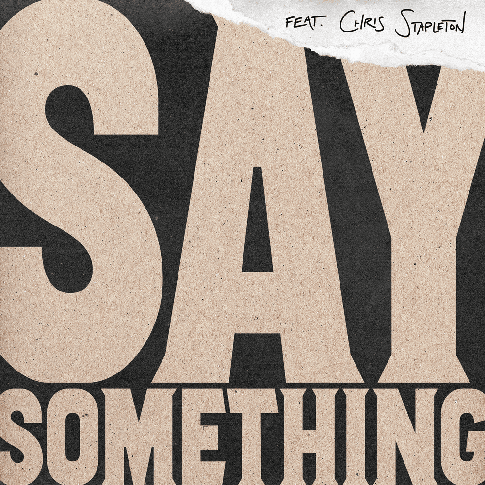 Say Something artwork