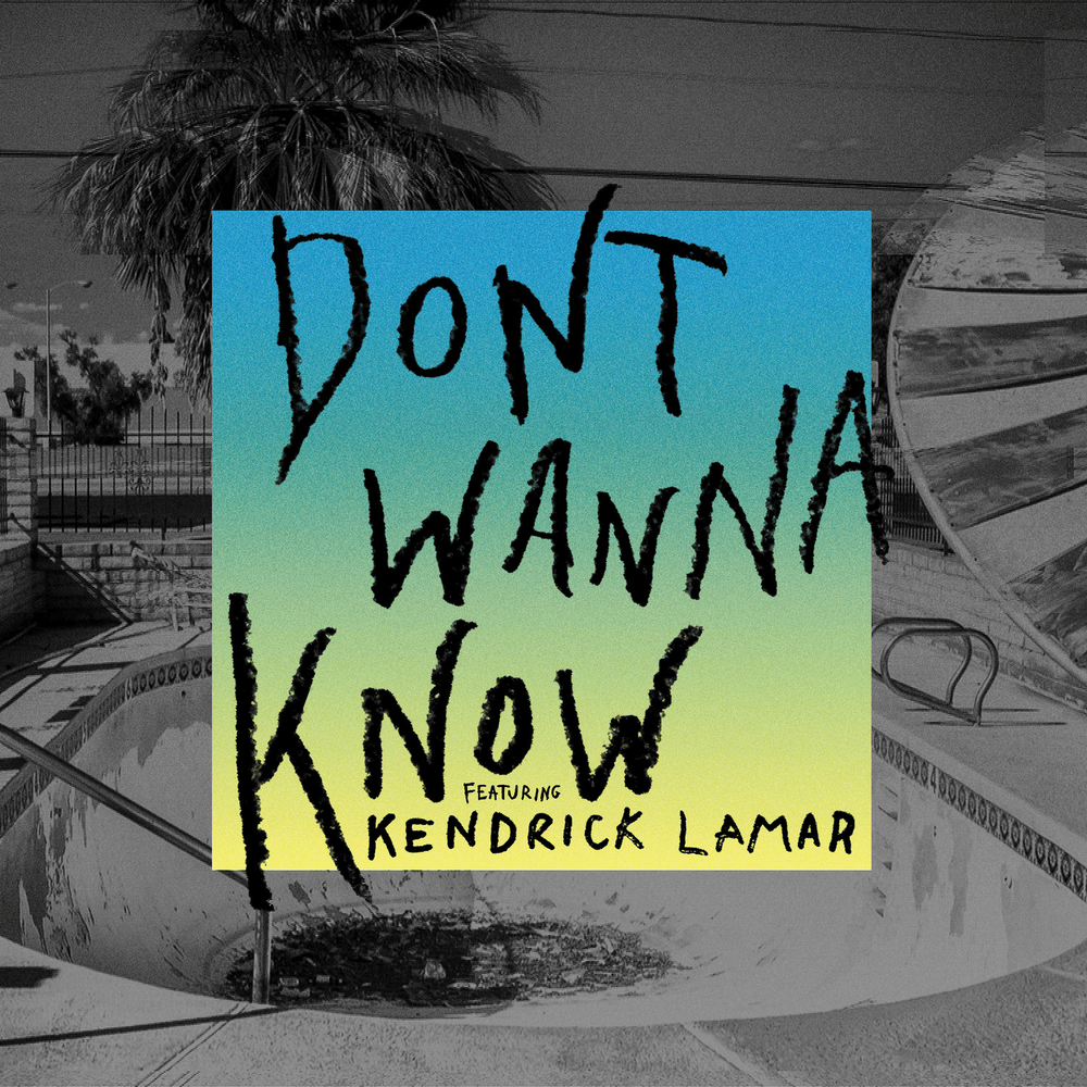 Don’t Wanna Know artwork