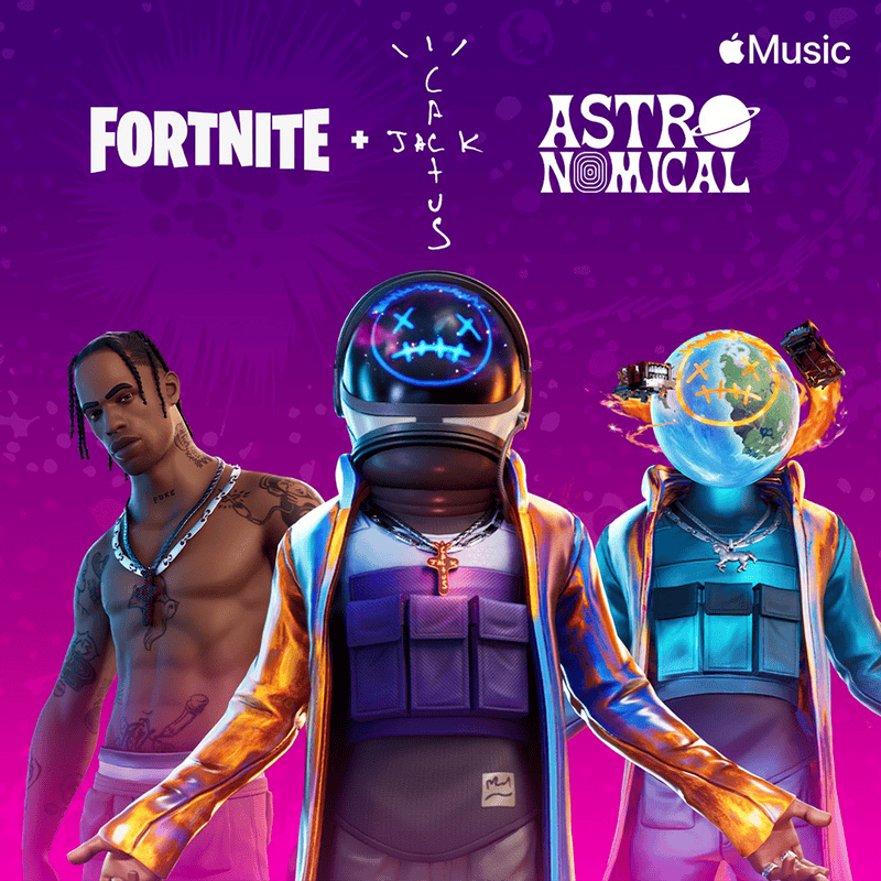 Fortnite Present: Astronomical cover