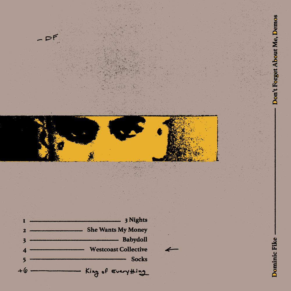Don’t Forget About Me, Demos cover