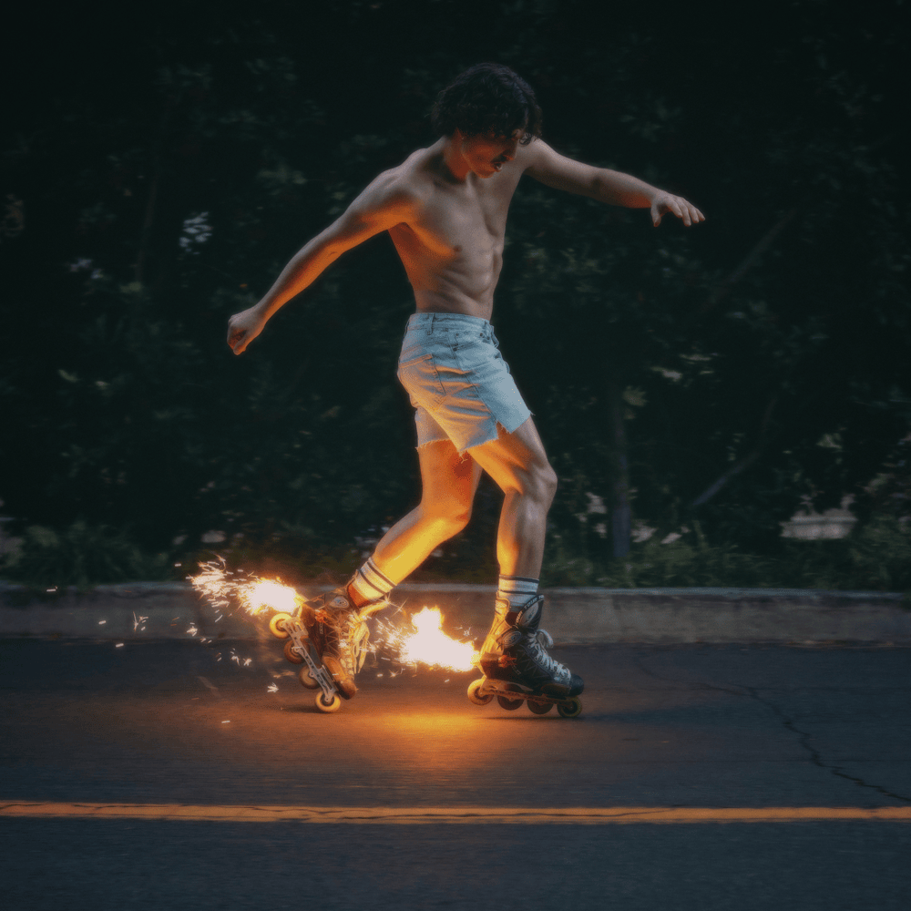 Fireworks & Rollerblades cover
