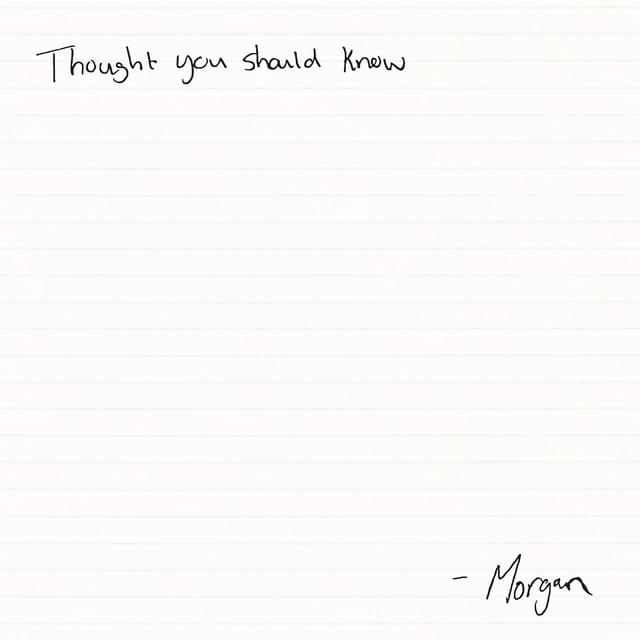 Thought You Should Know artwork